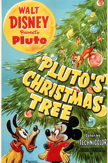 Poster de Curta A Árvore de Natal do Pluto (1952)
