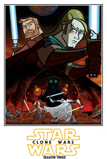 Star Wars: Guerras Clônicas (3ª Temporada) - Poster / Capa / Cartaz - Oficial 1