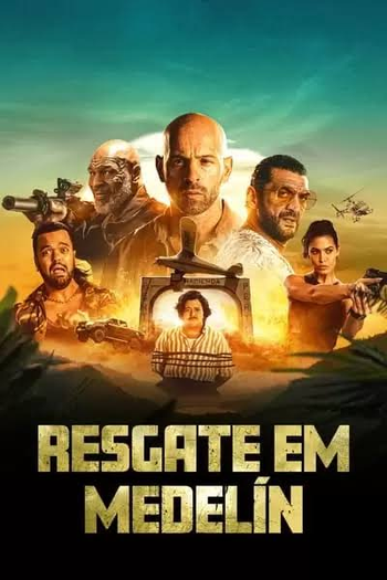 Poster de Filme Resgate em Medelín (2023)