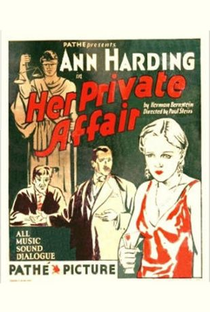 Her Private Affair - Poster / Capa / Cartaz - Oficial 1