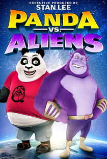 Panda vs. Aliens - Poster / Capa / Cartaz - Oficial 1