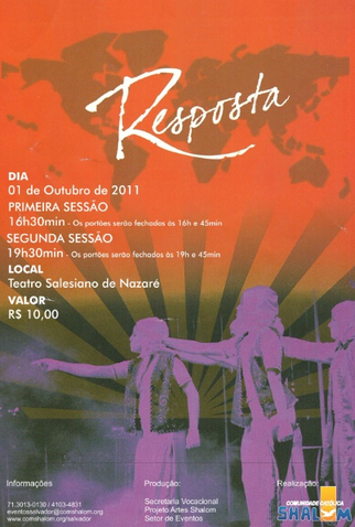 Poster 3 de Filme Resposta (2007)