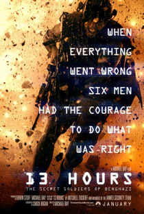 13 Horas - Os Soldados Secretos de Benghazi - Poster / Capa / Cartaz - Oficial 1
