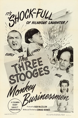 Os Três Patetas - Três Camaradas Elétricos (The Three Stooges - Monkey Businessmen)
