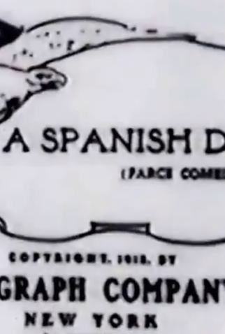 Poster 1 de Curta A Spanish Dilemma (1912)
