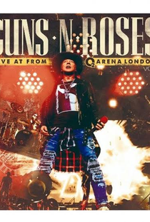 Guns N' Roses Live From The O2 Arena London 2012 - Poster / Capa / Cartaz - Oficial 1