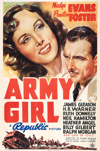 Poster de Filme A Pequena Do Exército (1938)