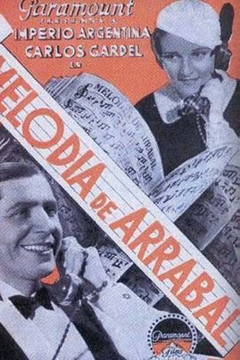 Poster de Filme Melodia de Arrabal (1933)