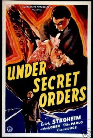 Poster 1 de Filme Sob Ordens Secretas (1938)