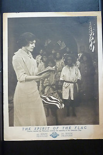 Poster de Curta O Espírito da Bandeira (1913)