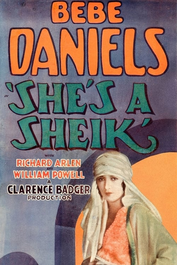 Poster de Filme A Neta do Sheik (1927)