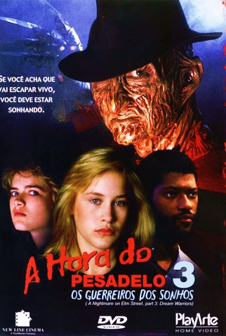 Poster 2 de Filme A Hora do Pesadelo 3: Os Guerreiros dos Sonhos (1987)