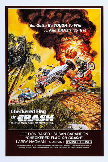 Poster de Filme Checkered Flag or Crash (1977)