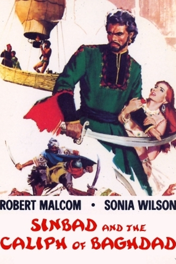 Poster de Filme Simbad e o Califa de Bagdá (1973)