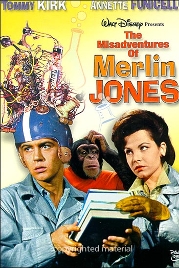 Poster de Filme As Desventuras De Merlin Jones (1964)
