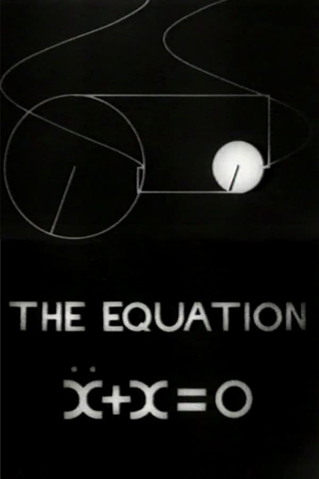 Poster de Curta The Equation Ẍ + X = 0 (1936)