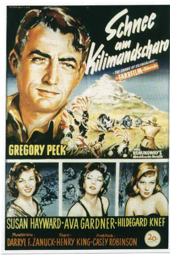  de Filme As Neves do Kilimanjaro (1952)
