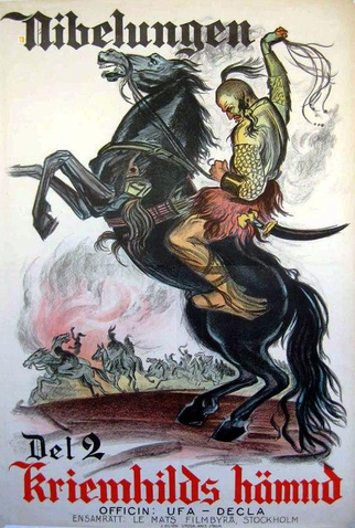 Poster 1 de Filme A Vingança de Kriemhilde (1924)