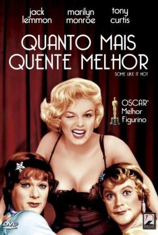 Poster 14 de Filme Quanto Mais Quente Melhor (1959)