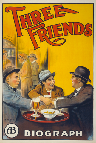 Poster 1 de Curta Three Friends (1913)