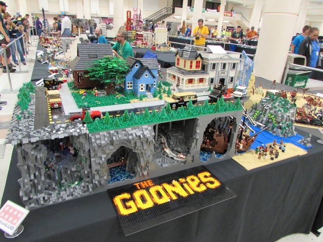 Os Goonies são recriados em LEGO