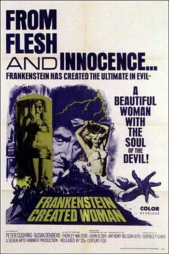  de Filme Frankenstein Criou a Mulher (1967)