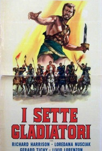 Os Sete Gladiadores - Poster / Capa / Cartaz - Oficial 5