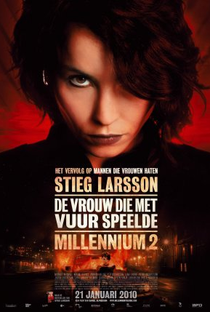 Millennium II - A Menina que Brincava com Fogo - Poster / Capa / Cartaz - Oficial 5
