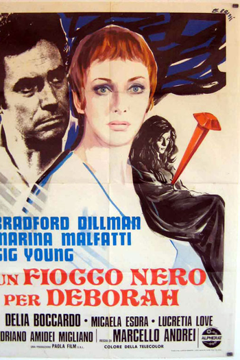 Poster de Filme A Black Ribbon for Deborah (1974)