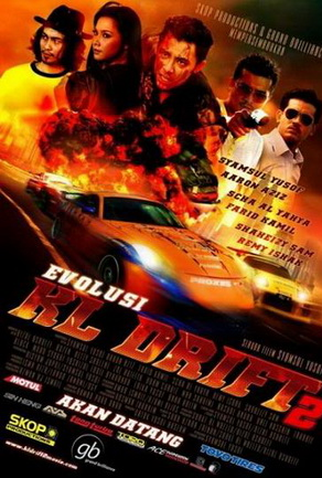 Poster 1 de Filme Evolusi KL Drift 2 (2010)