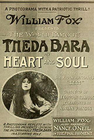 Poster 1 de Filme Coração e Alma (1917)