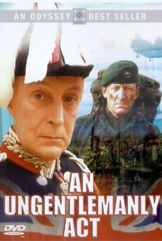 Poster 1 de Filme An Ungentlemanly Act (1992)