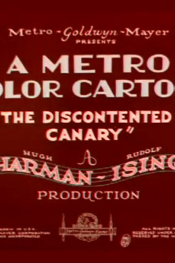 Poster de Curta The Discontented Canary (1934)