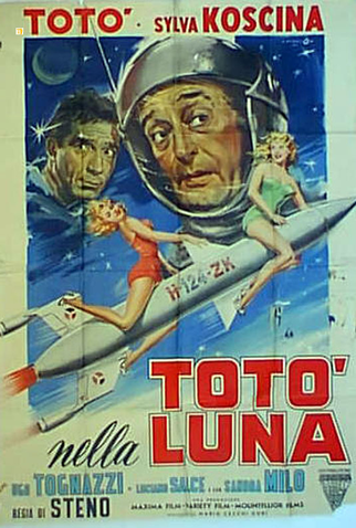 Poster 1 de Filme Totò na Lua (1958)