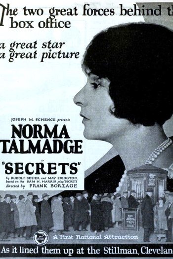 Poster de Filme Segredos da Mocidade (1924)