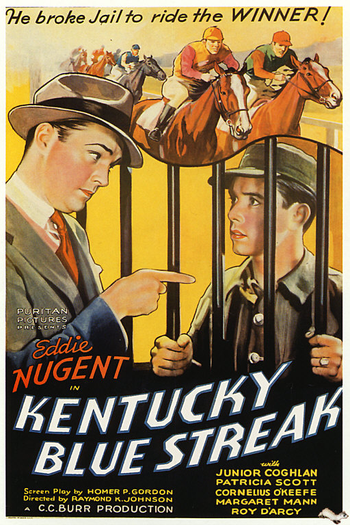 Poster de Filme Kentucky Blue Streak (1935)