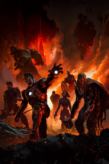 Poster de Franquia Marvel Zombies (2025)