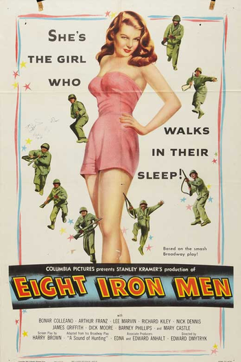 Poster de Filme Oito Homens de Ferro (1952)