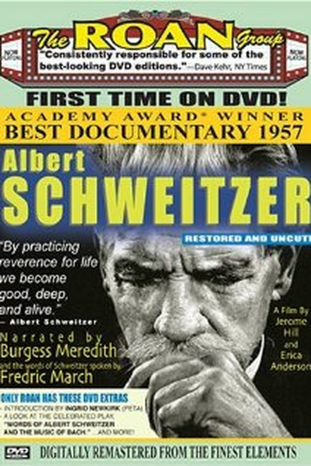 Poster de Filme Albert Schweitzer (1957)