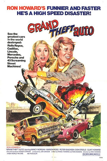 Poster de Filme Grand Theft Auto (1977)