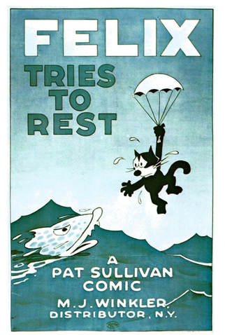 Poster 1 de Curta Felix Tries to Rest (1929)