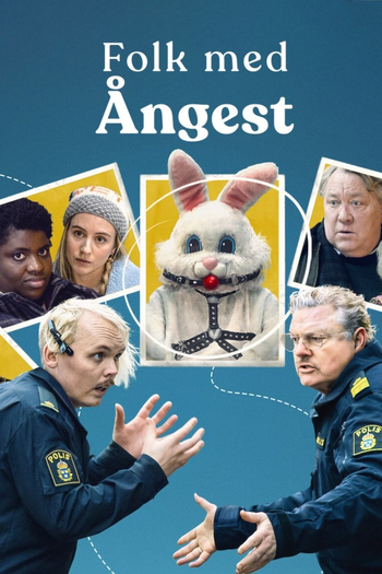 Poster de Franquia Folk med ångest (2021)