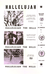Hallelujah the Hills - A Romance - Poster / Capa / Cartaz - Oficial 1