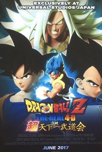 Dragon Ball Z: The Real 4-D at Super Tenkaichi Budokai - Poster / Capa / Cartaz - Oficial 1
