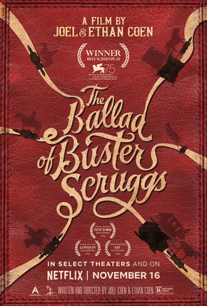 Resultado de imagem para a balada de buster scruggs poster