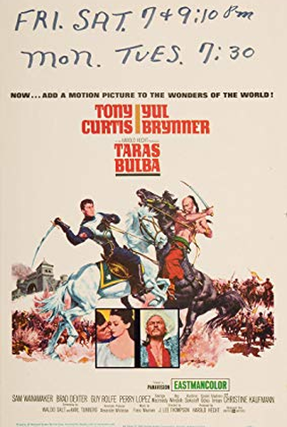 Poster 8 de Filme Taras Bulba (1962)