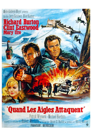 Poster 13 de Filme O Desafio das Águias (1968)