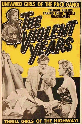  de Filme The Violent Years (1956)
