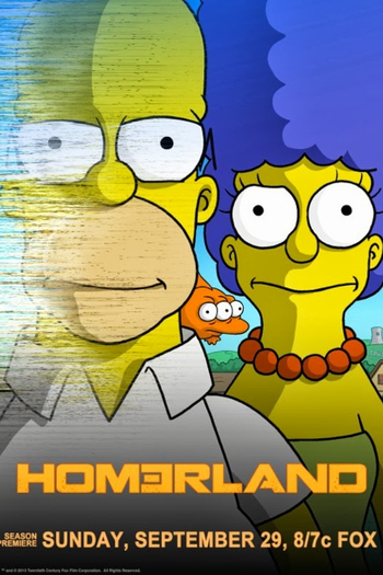 Poster de Curta Homerland (2013)