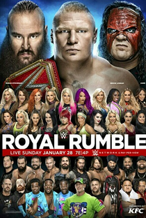 WWE Royal Rumble 2018 - Poster / Capa / Cartaz - Oficial 1